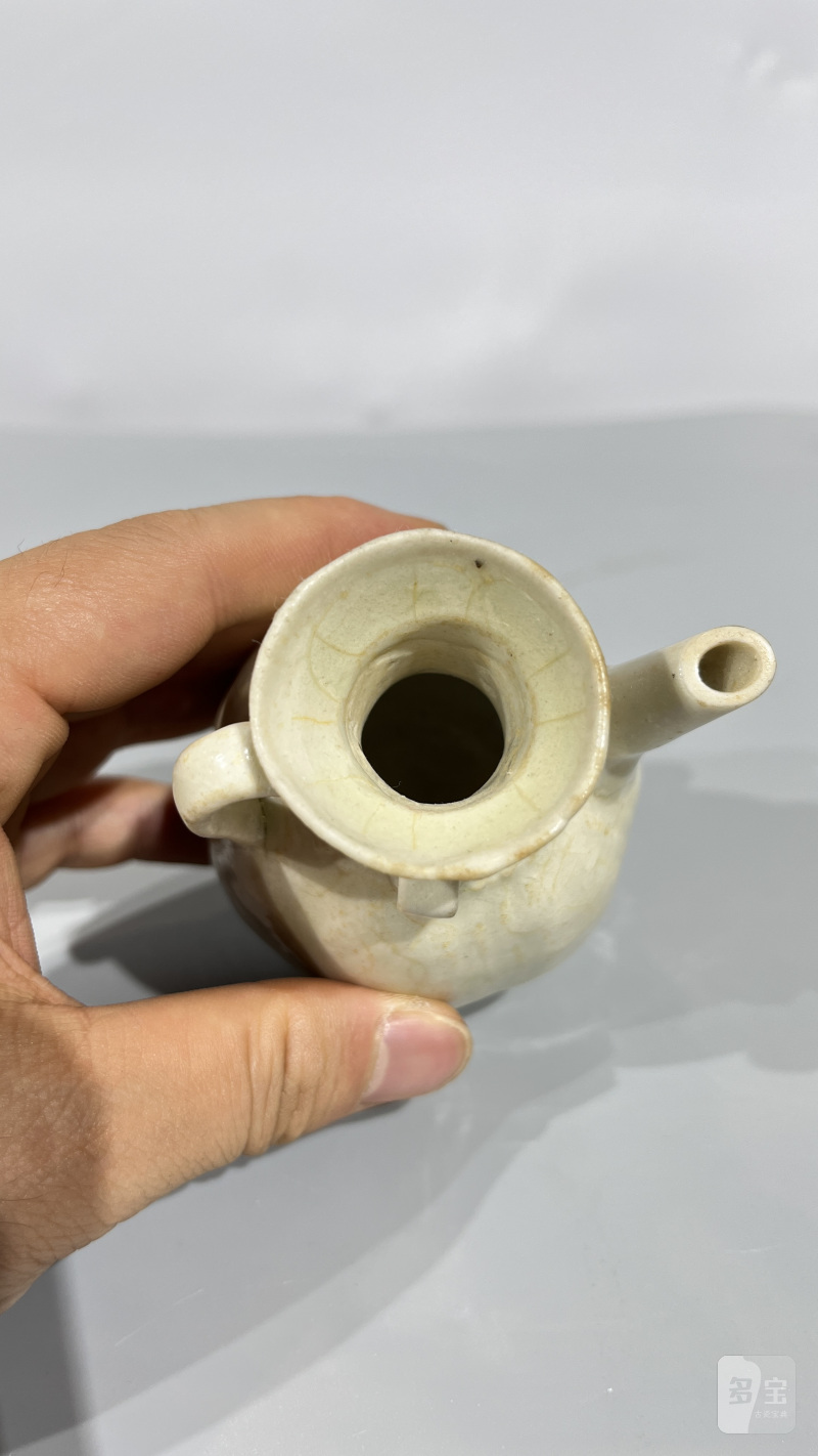 明 青白瓷水注 - 图6